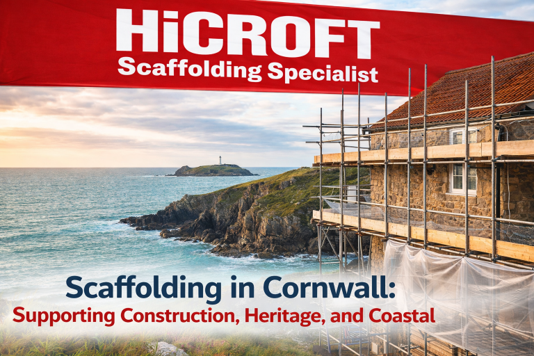 Scaffolding in Cornwall: Supporting Construction, Heritage, and Coastal Communities